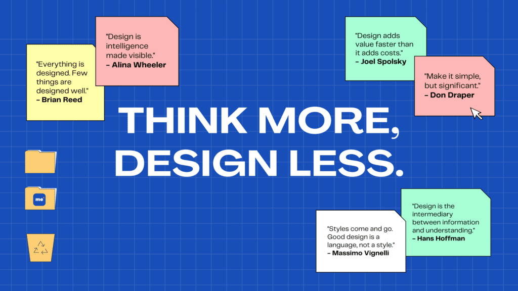 Medianetic-11 Design Tips - Think More, Design Less Graphic
